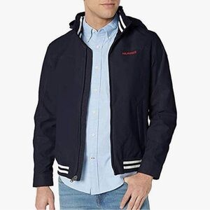 Tommy Hilfiger L Men's Navy Bomber Jacket